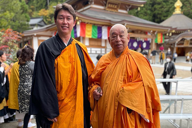 池口住職と広島・新井監督