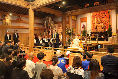 コロナ犠牲者追悼『特別大護摩行』