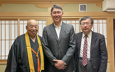 新井監督＆恵観住職＆木下所長
